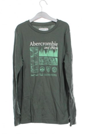 Gyerek blúz Abercrombie Kids, Méret 13-14y / 164-168 cm, Szín Zöld, Ár 4 600 Ft