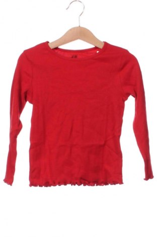 Detská blúzka  H&M, Veľkosť 3-4y/ 104-110 cm, Farba Červená, Cena  8,95 €