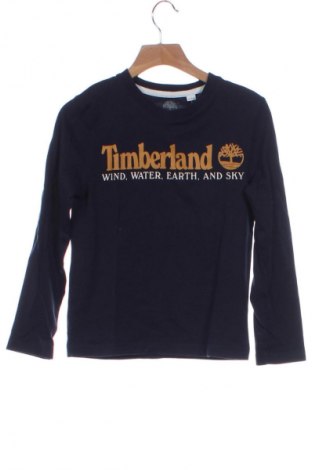 Gyerek blúz Timberland, Méret 6-7y / 122-128 cm, Szín Kék, Ár 8 360 Ft