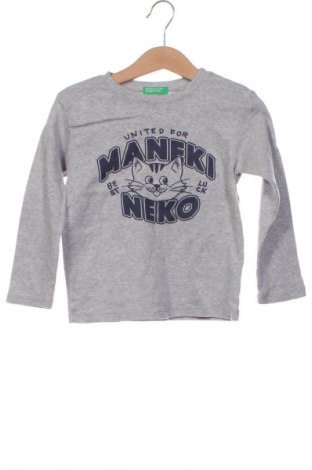 Kinder Shirt United Colors Of Benetton, Größe 2-3y/ 98-104 cm, Farbe Grau, Preis € 9,90