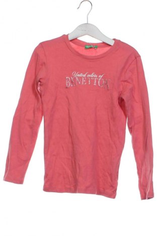 Dětská halenka  United Colors Of Benetton, Velikost 8-9y/ 134-140 cm, Barva Růžová, Cena  199,00 Kč