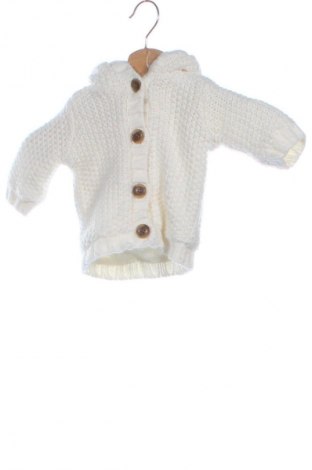 Kinder Strickjacke Unbranded, Größe 2-3m/ 56-62 cm, Farbe Weiß, Preis € 8,70