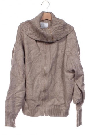 Kinder Strickjacke Zara, Größe 13-14y/ 164-168 cm, Farbe Beige, Preis € 10,99