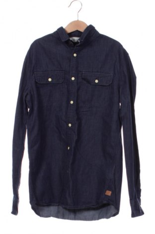 Cămașă pentru copii H&M, Mărime 11-12y/ 152-158 cm, Culoare Albastru, Preț 31,58 Lei