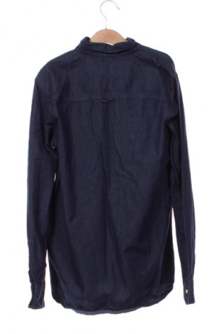 Cămașă pentru copii H&M, Mărime 11-12y/ 152-158 cm, Culoare Albastru, Preț 31,58 Lei