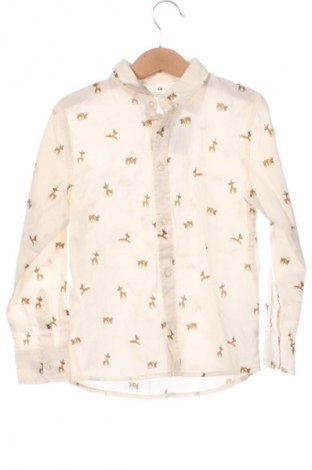 Παιδικό πουκάμισο H&M, Μέγεθος 4-5y/ 110-116 εκ., Χρώμα  Μπέζ, Τιμή 4,99 €
