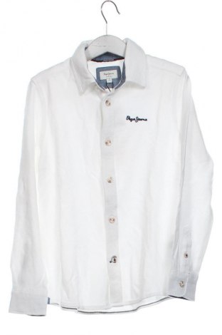 Cămașă pentru copii Pepe Jeans, Mărime 6-7y/ 122-128 cm, Culoare Alb, Preț 214,99 Lei