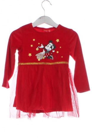 Dziecięca sukienka Disney, Rozmiar 9-12m/ 74-80 cm, Kolor Czerwony, Cena 94,25 zł