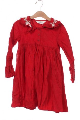 Kinderkleid H&M, Größe 4-5y/ 110-116 cm, Farbe Rot, Preis € 11,99