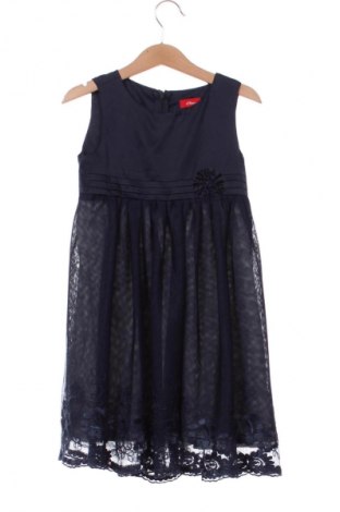 Kinderkleid S.Oliver, Größe 4-5y/ 110-116 cm, Farbe Blau, Preis 14,00 €