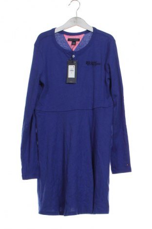 Dziecięca sukienka Tommy Hilfiger, Rozmiar 12-13y/ 158-164 cm, Kolor Niebieski, Cena 221,99 zł