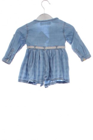 Детска рокля Zara, Размер 3-6m/ 62-68 см, Цвят Син, Цена 20,14 лв.