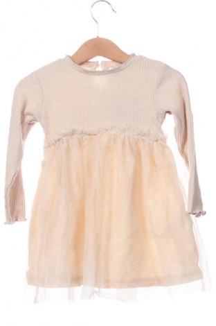 Kinderkleid Zara, Größe 12-18m/ 80-86 cm, Farbe Beige, Preis 27,99 €