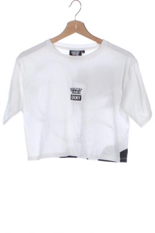 Kinder T-Shirt DKNY, Größe 11-12y/ 152-158 cm, Farbe Weiß, Preis € 17,36