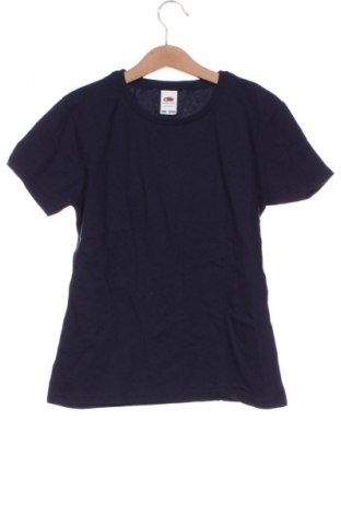 Παιδικό μπλουζάκι Fruit Of The Loom, Μέγεθος 10-11y/ 146-152 εκ., Χρώμα Μπλέ, Τιμή 5,12 €