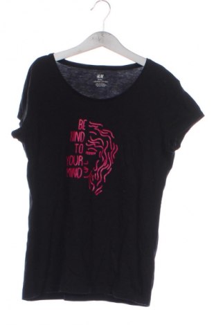 Gyerek póló H&M, Méret 14-15y / 168-170 cm, Szín Fekete, Ár 1 349 Ft