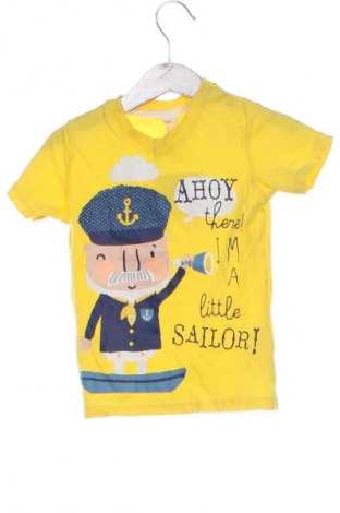 Kinder T-Shirt H&M, Größe 9-12m/ 74-80 cm, Farbe Gelb, Preis € 5,83