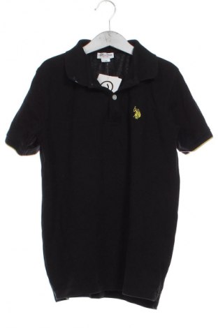 Παιδικό μπλουζάκι U.S. Polo Assn., Μέγεθος 6-7y/ 122-128 εκ., Χρώμα Μαύρο, Τιμή 10,23 €