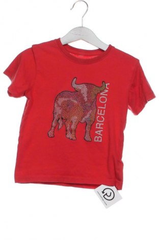 Детска тениска Unbranded, Размер 2-3y/ 98-104 см, Цвят Червен, Цена 8,99 лв.