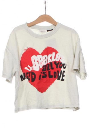 Dziecięcy T-shirt Zara, Rozmiar 9-10y/ 140-146 cm, Kolor ecru, Cena 27,59 zł
