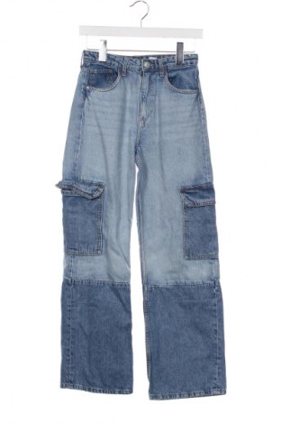 Детски дънки H&M, Размер 11-12y/ 152-158 см, Цвят Син, Цена 32,00 лв.