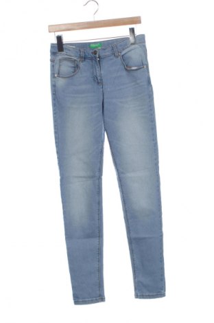 Blugi pentru copii United Colors Of Benetton, Mărime 13-14y/ 164-168 cm, Culoare Albastru, Preț 71,00 Lei