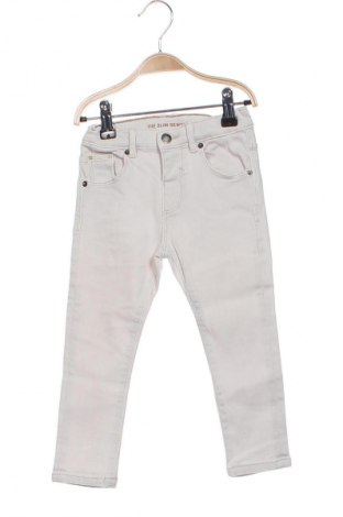 Dziecięce jeansy Zara, Rozmiar 18-24m/ 86-98 cm, Kolor Biały, Cena 40,45 zł