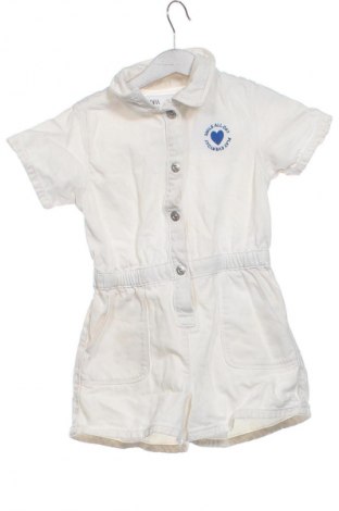 Salopetă pentru copii. Zara, Mărime 3-4y/ 104-110 cm, Culoare Alb, Preț 52,63 Lei