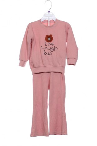 Παιδικό σύνολο Unbranded, Μέγεθος 4-5y/ 110-116 εκ., Χρώμα Ρόζ , Τιμή 15,35 €