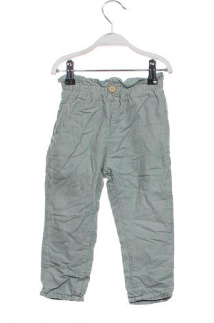 Dziecięce spodnie H&M, Rozmiar 18-24m/ 86-98 cm, Kolor Zielony, Cena 39,99 zł