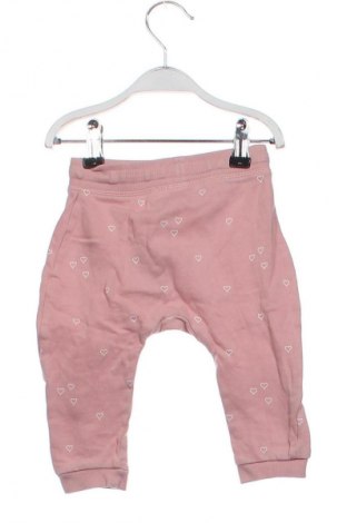 Dětské kalhoty  H&M, Velikost 9-12m/ 74-80 cm, Barva Růžová, Cena  189,00 Kč