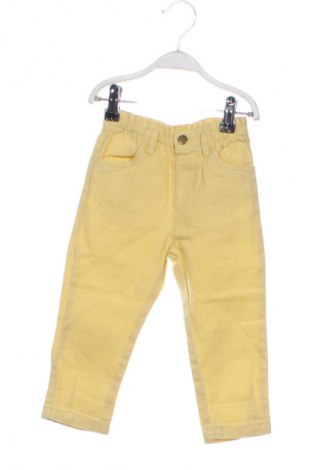 Kinderhose Smile, Größe 9-12m/ 74-80 cm, Farbe Gelb, Preis 13,00 €