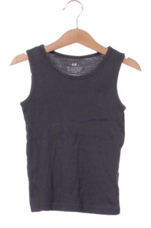 Μπλουζάκι αμάνικο παιδικό H&M, Μέγεθος 4-5y/ 110-116 εκ., Χρώμα Γκρί, Τιμή 5,99 €