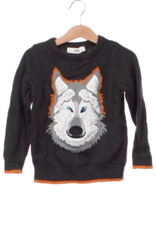 Kinderpullover C&A, Größe 2-3y/ 98-104 cm, Farbe Grau, Preis € 11,99