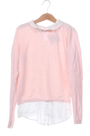 Детски пуловер H&M, Размер 8-9y/ 134-140 см, Цвят Розов, Цена 17,10 лв.
