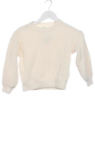 Kinderpullover H&M, Größe 4-5y/ 110-116 cm, Farbe Ecru, Preis € 8,99