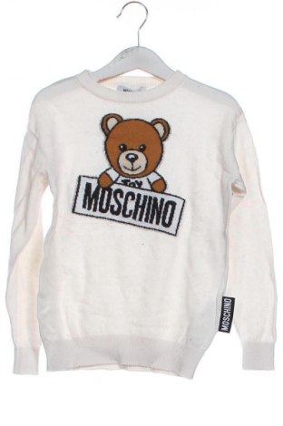 Kinderpullover Moschino Junior, Größe 9-10y/ 140-146 cm, Farbe Weiß, Preis € 28,13