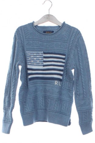 Kinderpullover Polo Ralph Lauren, Größe 6-7y/ 122-128 cm, Farbe Blau, Preis 102,99 €
