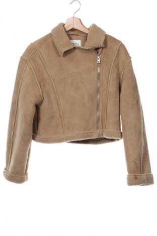 Kinderjacke Zara, Größe 12-13y/ 158-164 cm, Farbe Beige, Preis 22,99 €
