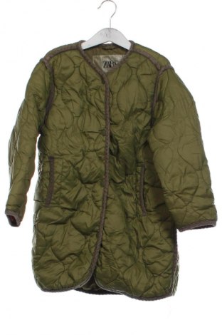 Dětská bunda  Zara, Velikost 6-7y/ 122-128 cm, Barva Zelená, Cena  539,00 Kč