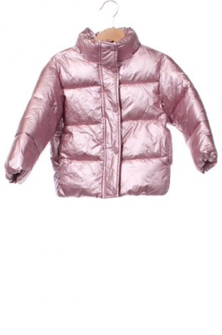 Детско яке Zara, Размер 18-24m/ 86-98 см, Цвят Розов, Цена 32,99 лв.