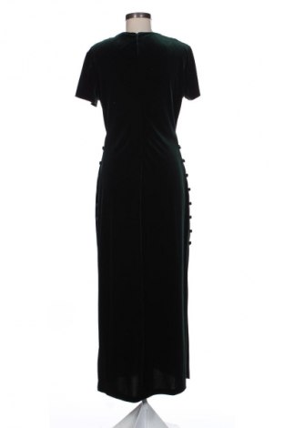 Кожена рокля Zara, Размер XL, Цвят Зелен, Цена 47,99 лв.