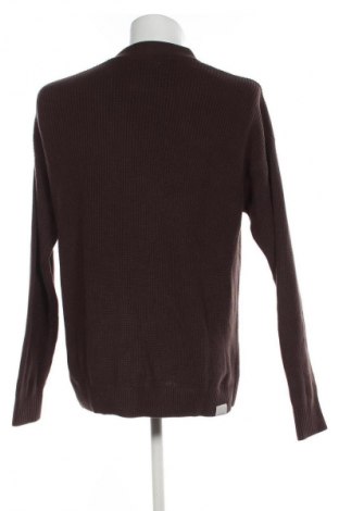 Jachetă tricotată de bărbați Jack & Jones, Mărime L, Culoare Maro, Preț 108,00 Lei