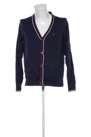 Herren Strickjacke Tommy Hilfiger, Größe M, Farbe Blau, Preis € 63,99