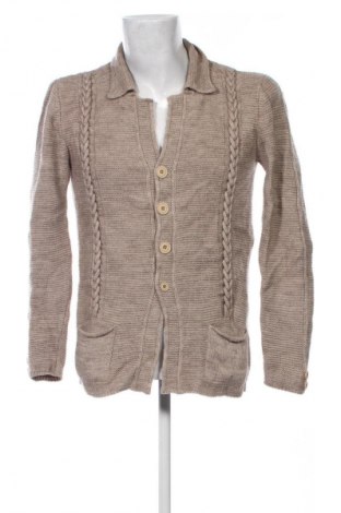 Herren Strickjacke Unbranded, Größe M, Farbe Beige, Preis 15,99 €