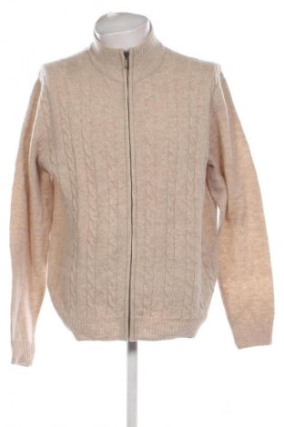 Herren Strickjacke Watson's, Größe XL, Farbe Beige, Preis € 20,99