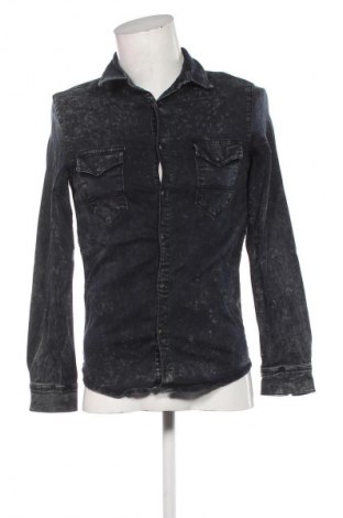 Herrenhemd Bershka, Größe S, Farbe Blau, Preis € 15,35