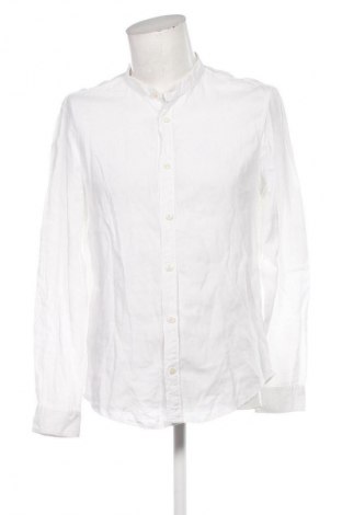 Férfi ing Bershka, Méret L, Szín Fehér, Ár 10 868 Ft
