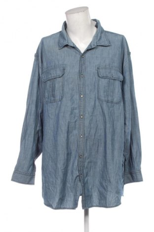 Herrenhemd Calvin Klein Jeans, Größe 4XL, Farbe Blau, Preis € 34,78