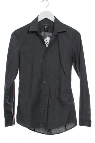Herrenhemd H&M, Größe XS, Farbe Grau, Preis 14,77 €